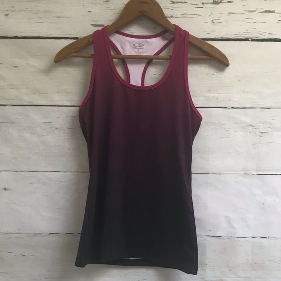 Champion Tops - Champion pink ombré racerback tank size small